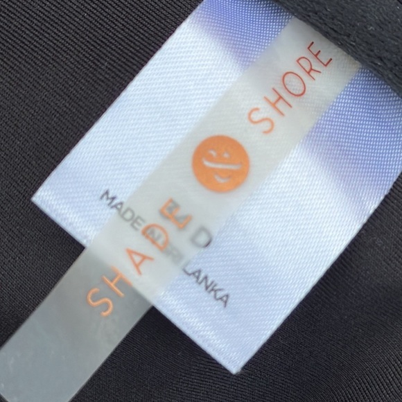 Shade & Shore Black Ruched Bikini Halter Neck Bra Size 34B - Picture 6 of 8